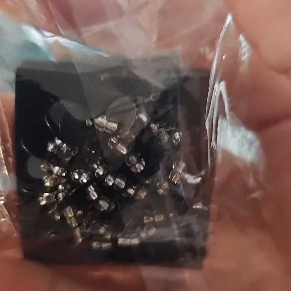 Dynamic Disco Black Ring 6-10 💍 Stretchy NWT 💎 - Picture 6 of 6